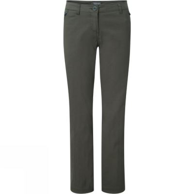 Pantalones Craghoppers Kiwi Pro Stretch Mujer Verde Oliva - Chile AJZ043621